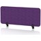 Sch! Acoustic Desktop Screen - Rectangle - 1000 x 400mm - Plum Purple