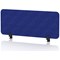 Sch! Acoustic Desktop Screen - Rectangle - 1000 x 400mm - Cobalt Blue