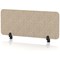Sch! Acoustic Desktop Screen - Rectangle - 1000 x 400mm - Oatmeal Beige