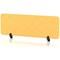 Sch! Acoustic Desktop Screen - Rectangle - 1200 x 400mm - Buttercup Yellow