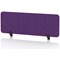 Sch! Acoustic Desktop Screen - Rectangle - 1200 x 400mm - Plum Purple