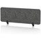 Sch! Acoustic Desktop Screen - Rectangle - 1200 x 400mm - Graphite Charcoal