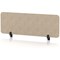 Sch! Acoustic Desktop Screen - Rectangle - 1200 x 400mm - Oatmeal Beige