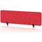 Sch! Acoustic Desktop Screen - Rectangle - 1400 x 400mm - Poppy Red