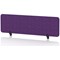 Sch! Acoustic Desktop Screen - Rectangle - 1400 x 400mm - Plum Purple
