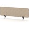 Sch! Acoustic Desktop Screen - Rectangle - 1400 x 400mm - Oatmeal Beige