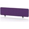 Sch! Acoustic Desktop Screen - Rectangle - 1600 x 400mm - Plum Purple