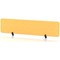 Sch! Acoustic Desktop Screen - Rectangle - 1800 x 400mm - Buttercup Yellow