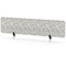 Sch! Acoustic Desktop Screen - Rectangle - 1800 x 400mm - Pebble Light Grey