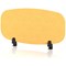 Sch! Acoustic Desktop Screen - Oblong - 800 x 400mm - Buttercup Yellow