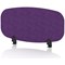 Sch! Acoustic Desktop Screen - Oblong - 800 x 400mm - Plum Purple