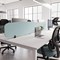 Sch! Acoustic Desktop Screen - Oblong - 800 x 400mm - Sky Light Blue