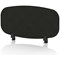 Sch! Acoustic Desktop Screen - Oblong - 800 x 400mm - Raven Black