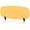 Sch! Acoustic Desktop Screen - Oblong - 1000 x 400mm - Buttercup Yellow