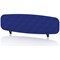 Sch! Acoustic Desktop Screen - Oblong - 1400 x 400mm - Cobalt Blue