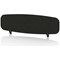 Sch! Acoustic Desktop Screen - Oblong - 1400 x 400mm - Raven Black
