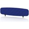 Sch! Acoustic Desktop Screen - Oblong - 1600 x 400mm - Cobalt Blue