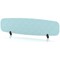 Sch! Acoustic Desktop Screen - Oblong - 1600 x 400mm - Sky Light Blue
