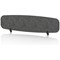 Sch! Acoustic Desktop Screen - Oblong - 1600 x 400mm - Graphite Charcoal