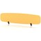 Sch! Acoustic Desktop Screen - Oblong - 1800 x 400mm - Buttercup Yellow