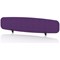 Sch! Acoustic Desktop Screen - Oblong - 1800 x 400mm - Plum Purple