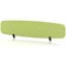 Sch! Acoustic Desktop Screen - Oblong - 1800 x 400mm - Lime Green