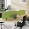 Sch! Acoustic Desktop Screen - Oblong - 1800 x 400mm - Graphite Charcoal