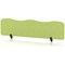 Sch! Acoustic Desktop Screen - Wave - 1600 x 400mm - Lime Green