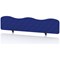 Sch! Acoustic Desktop Screen - Wave - 1800 x 400mm - Cobalt Blue