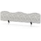 Sch! Acoustic Desktop Screen - Wave - 1800 x 400mm - Pebble Light Grey