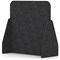 Sch! Acoustic Floor Standing Screen - Full - Graphite Charcoal - 1200mm