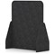Sch! Acoustic Floor Standing Screen - Full - Graphite Charcoal - 1400mm