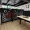 Sch! Acoustic Floor Standing Screen - Petal - Graphite Charcoal - 1200mm