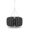 Sch! Acoustic Ceiling Baffles - Shade - Type A - 335mm Wide x 150mm High - Graphite Charcoal