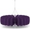 Sch! Acoustic Ceiling Baffles - Shade - Type A - 600mm Wide x 150mm High - Plum Purple