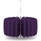 Sch! Acoustic Ceiling Baffles - Shade - Type A - 600mm Wide x 300mm High - Plum Purple