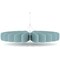 Sch! Acoustic Ceiling Baffles - Shade - Type A - 1200mm Wide x 150mm High - Sky Light Blue