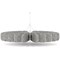 Sch! Acoustic Ceiling Baffles - Shade - Type A - 1200mm Wide x 150mm High - Pebble Light Grey