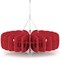 Sch! Acoustic Ceiling Baffles - Shade - Type B - 600mm Wide x 150mm High - Poppy Red
