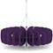 Sch! Acoustic Ceiling Baffles - Shade - Type B - 600mm Wide x 150mm High - Plum Purple