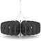 Sch! Acoustic Ceiling Baffles - Shade - Type B - 600mm Wide x 150mm High - Graphite Charcoal