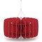 Sch! Acoustic Ceiling Baffles - Shade - Type B - 600mm Wide x 300mm High - Poppy Red