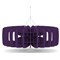 Sch! Acoustic Ceiling Baffles - Shade - Type C - 900mm Wide x 300mm High - Plum Purple