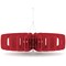 Sch! Acoustic Ceiling Baffles - Shade - Type C - 1200mm Wide x 300mm High - Poppy Red