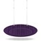 Sch! Acoustic Ceiling Baffles - Hatch - Type D - 700 x 700mm Wide x 250mm High - Plum Purple