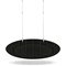 Sch! Acoustic Ceiling Baffles - Hatch - Type D - 700 x 700mm Wide x 250mm High - Raven Black