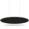 Sch! Acoustic Ceiling Baffles - Hatch - Type D - 1000 x 600mm Wide x 250mm High - Raven Black