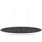 Sch! Acoustic Ceiling Baffles - Hatch - Type D - 1600 x 650mm Wide x 250mm High - Graphite Charcoal