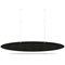 Sch! Acoustic Ceiling Baffles - Hatch - Type D - 1600 x 650mm Wide x 250mm High - Raven Black