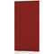 Impulse Plus Floor Screen, 1000x1800mm, Burgundy